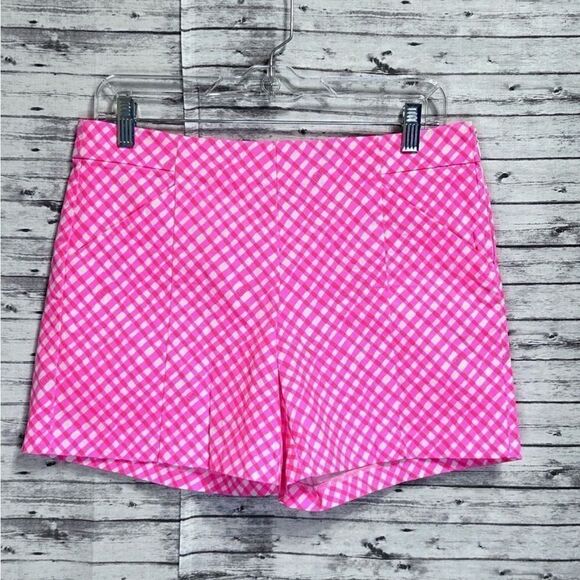 Lilly Pulitzer Arabeth Stretch Shorts Check Me Out - Picture 1 of 10